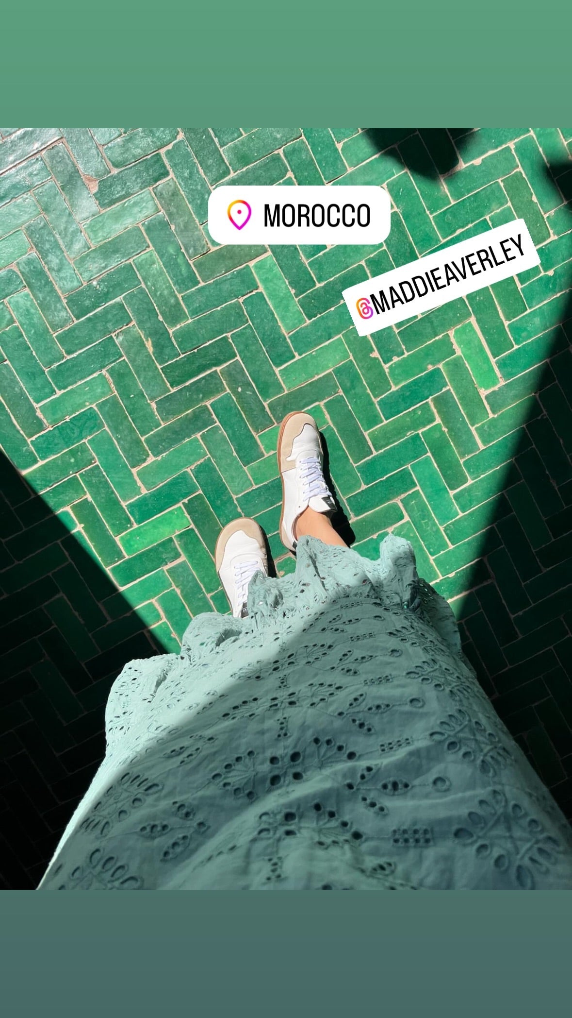 Customer testimonial shared on Instagram